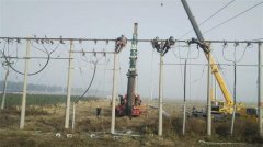 雄安新區容城110KV奧威站10KV物流園分支線路新建